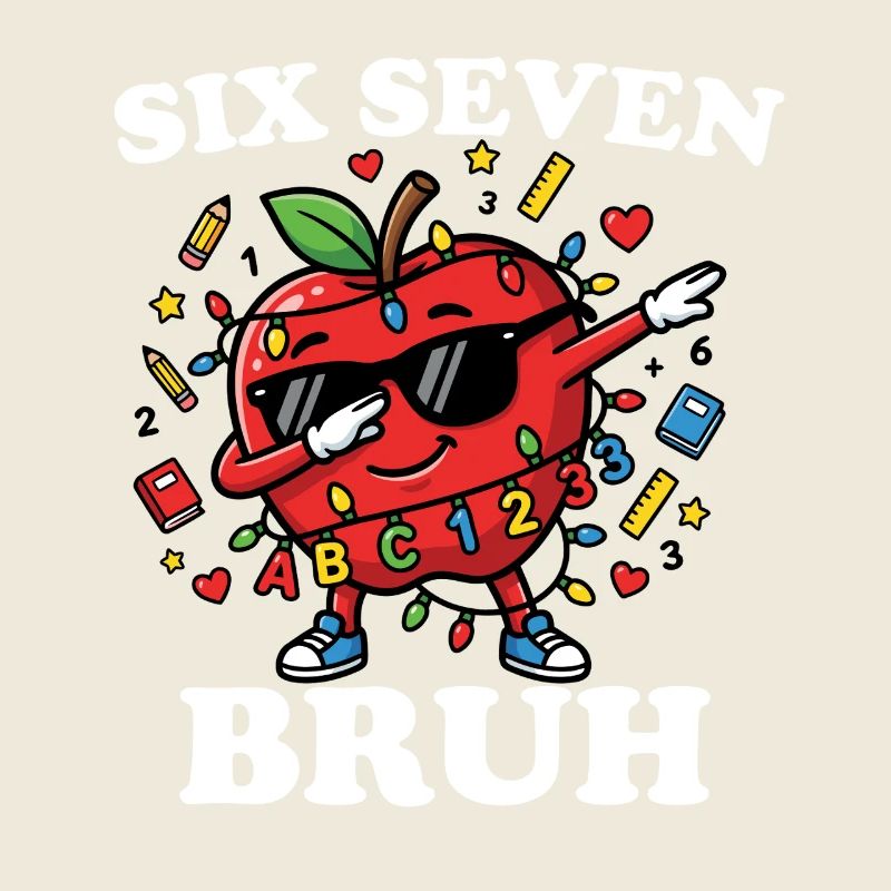 Six Seven Bouillon Retour à l’école Apple 6 7 Fun