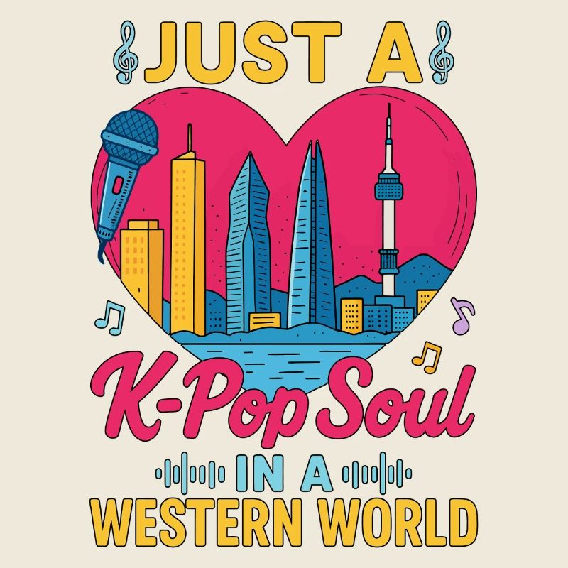 Juste une âme K Pop dans un monde occidental
