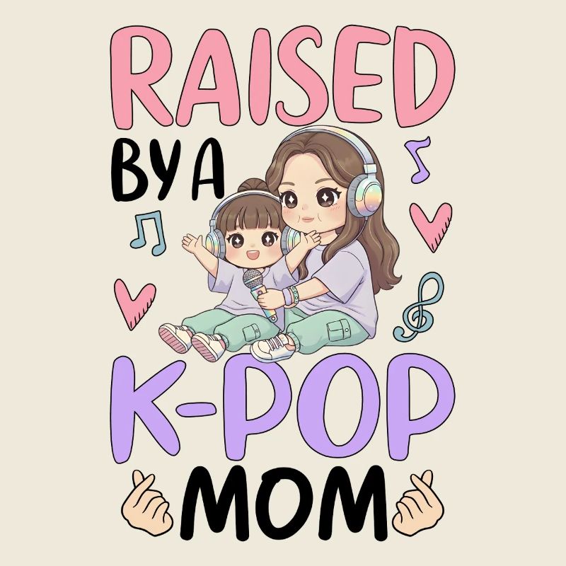 Élevée par une maman K-Pop