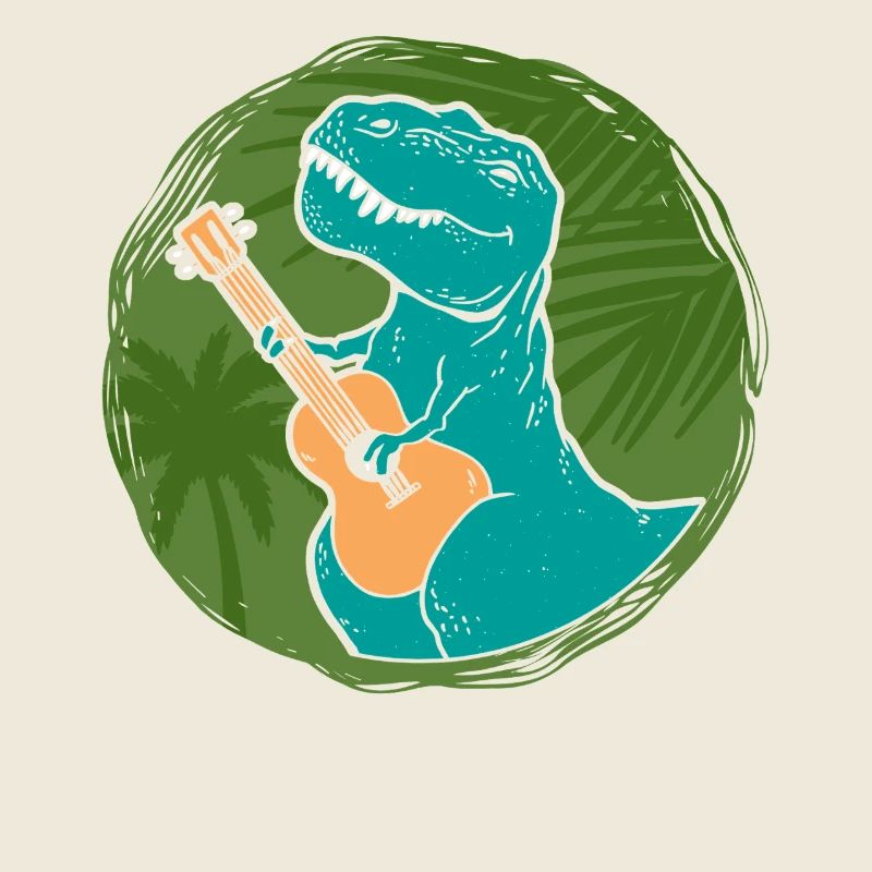 Ukulélé hawaïen Uke T-Rex