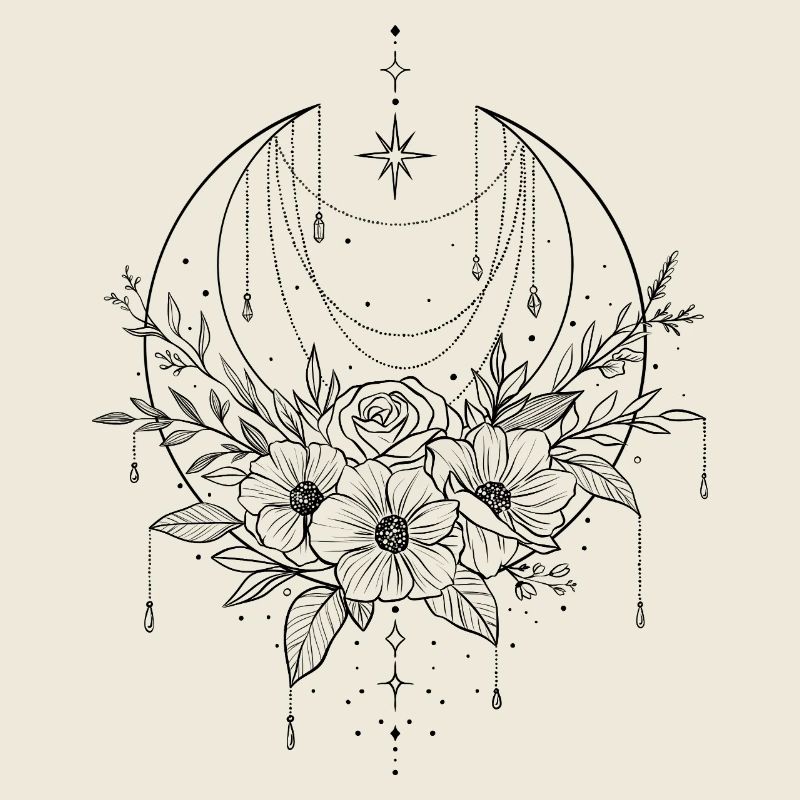 Magic moon flowers