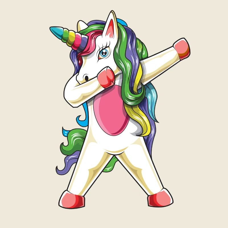 Danse magique Dab Dab de la Licorne Arc-en-ciel