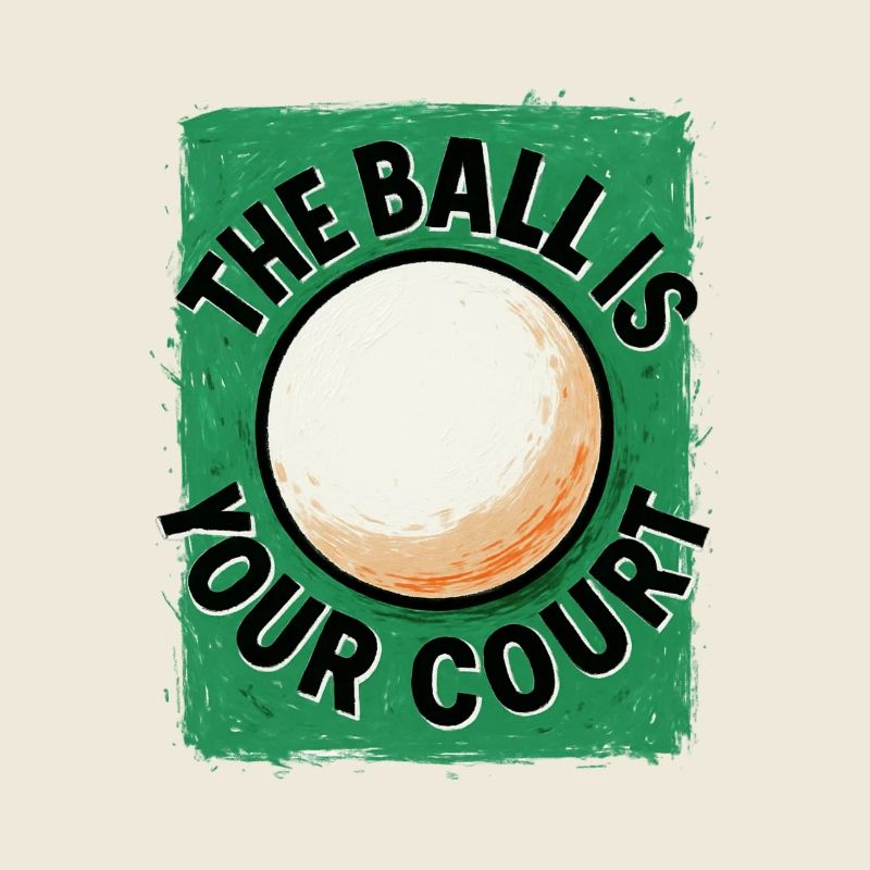 This ball is in your court - Ping Pong