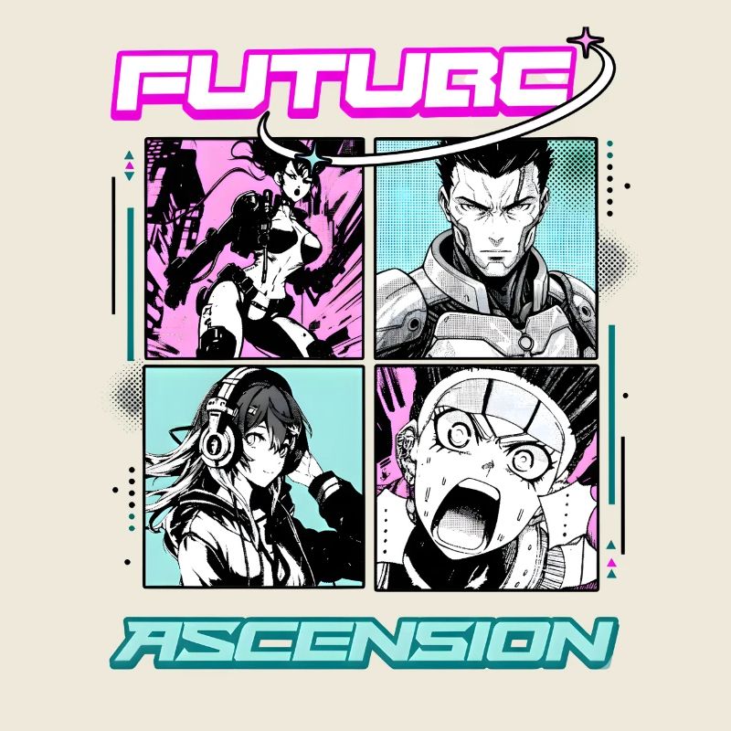 Future Ascension Anime Manga Panel Comic Style