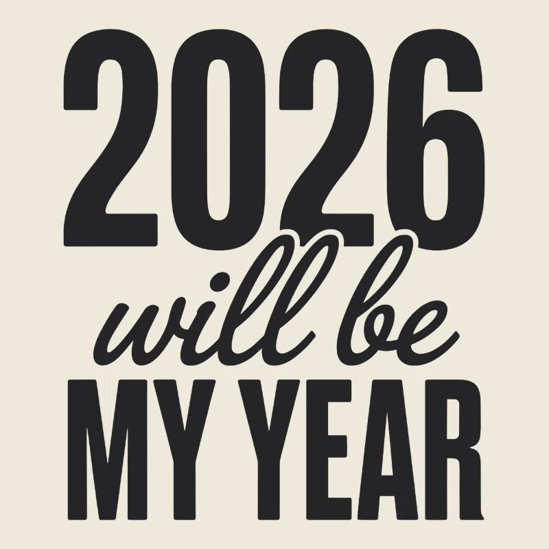 2026 sera mon année Motivation pour la nouvelle année