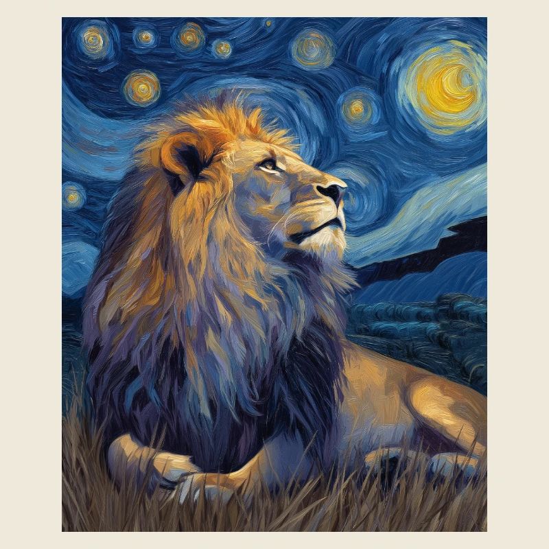 Lion Van Gogh