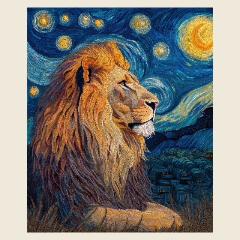 Löwe Van Gogh