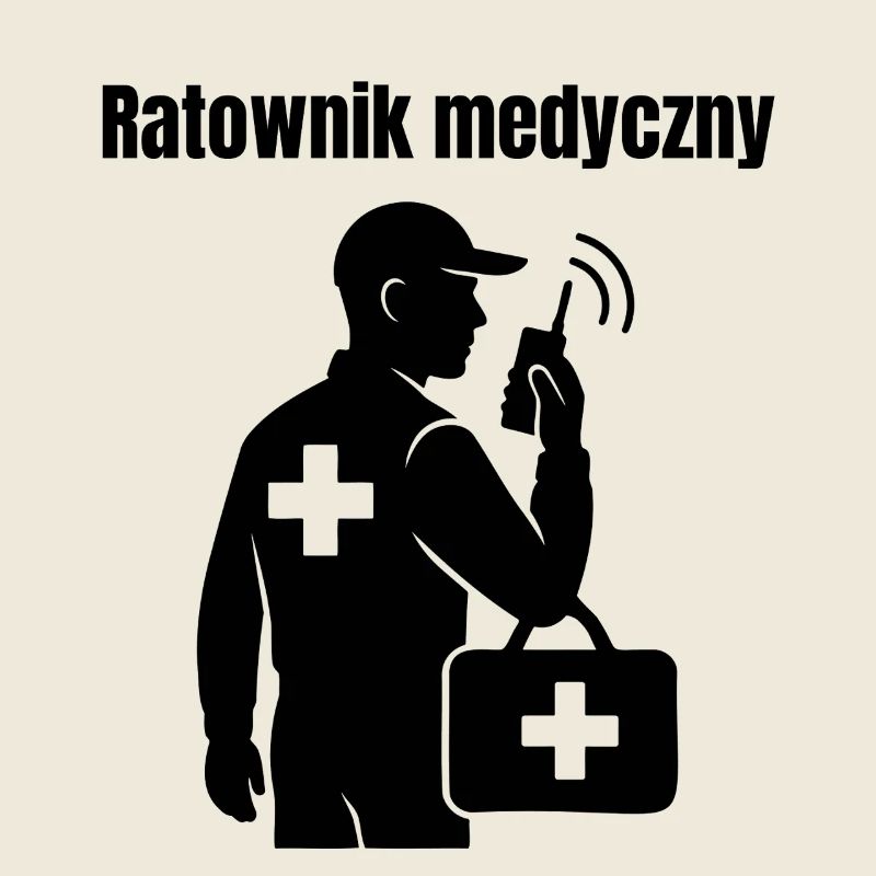 Medical Caregiver with First Aid Kit