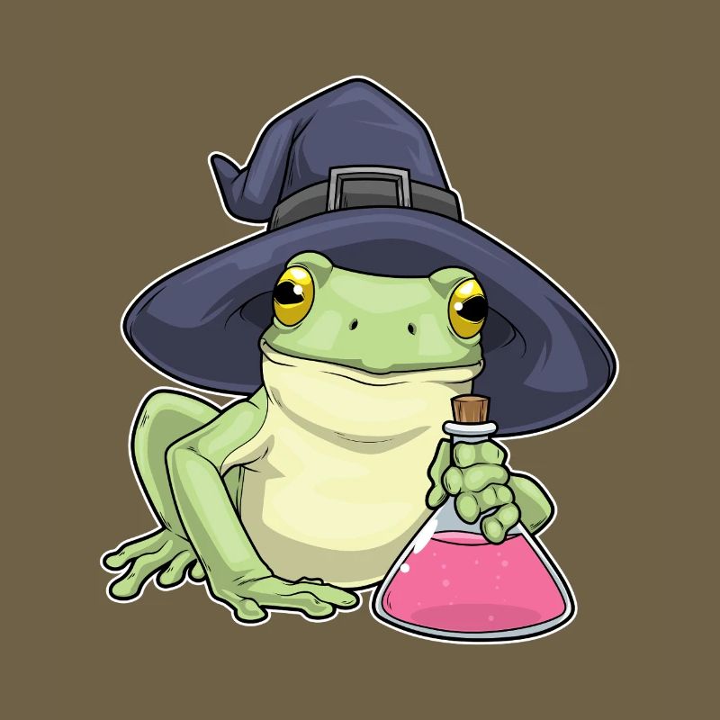 Frog Witch Potion