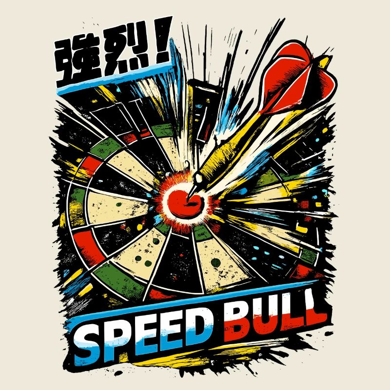 Fléchette Speed Bull – Touches dans le centre de la cible