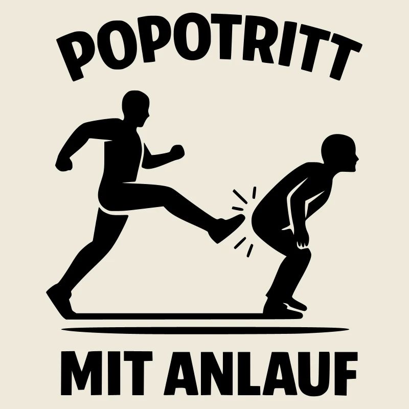 popotritt mit anlauf