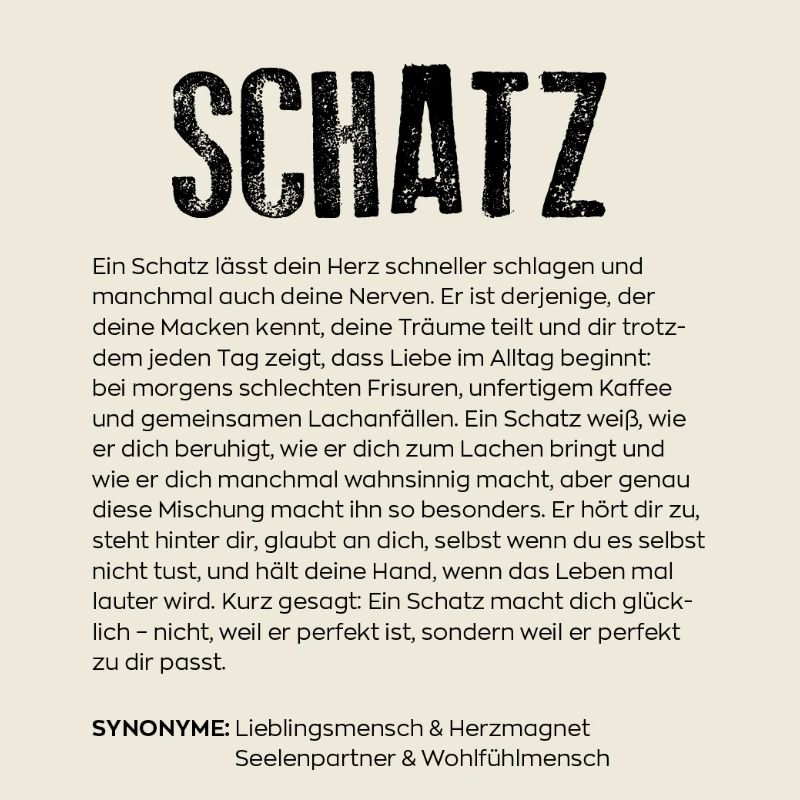 Schatz Definition