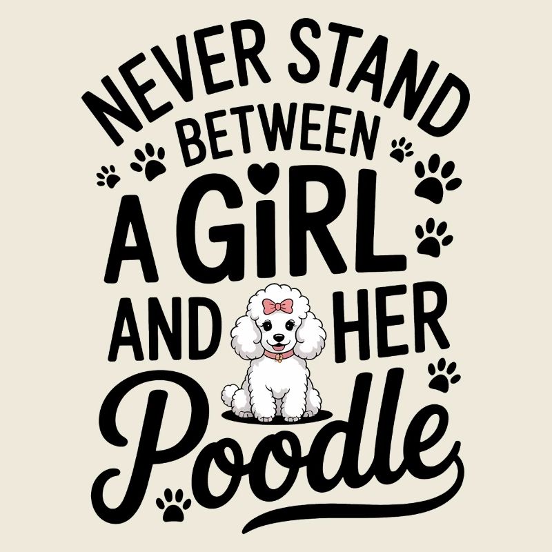 Paroles de caniche Caniche Cadeau drôle de caniche