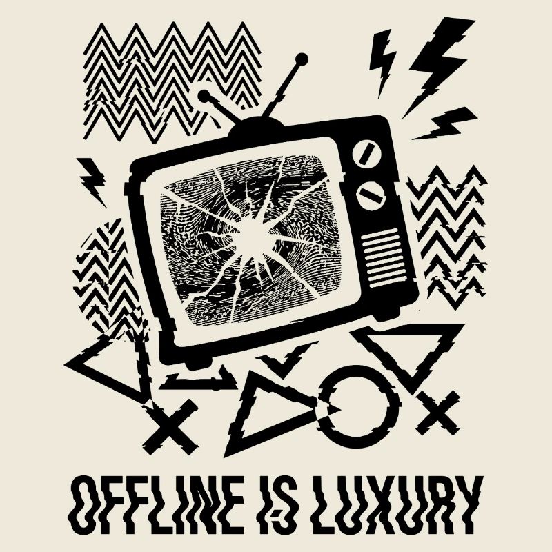 Offline Is Luxury Glitch TV
