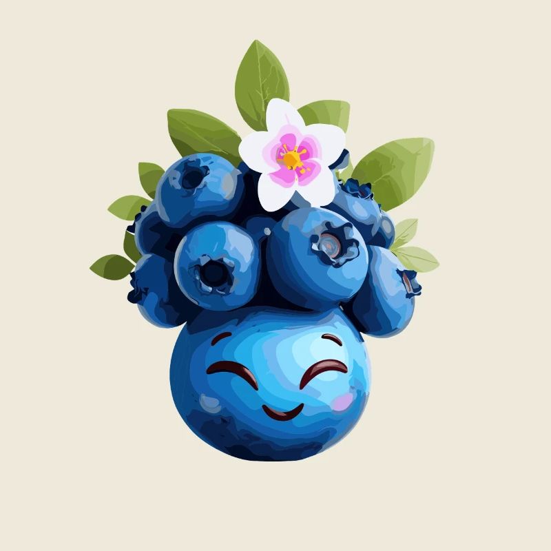 Blaubeer Lächelkranz
