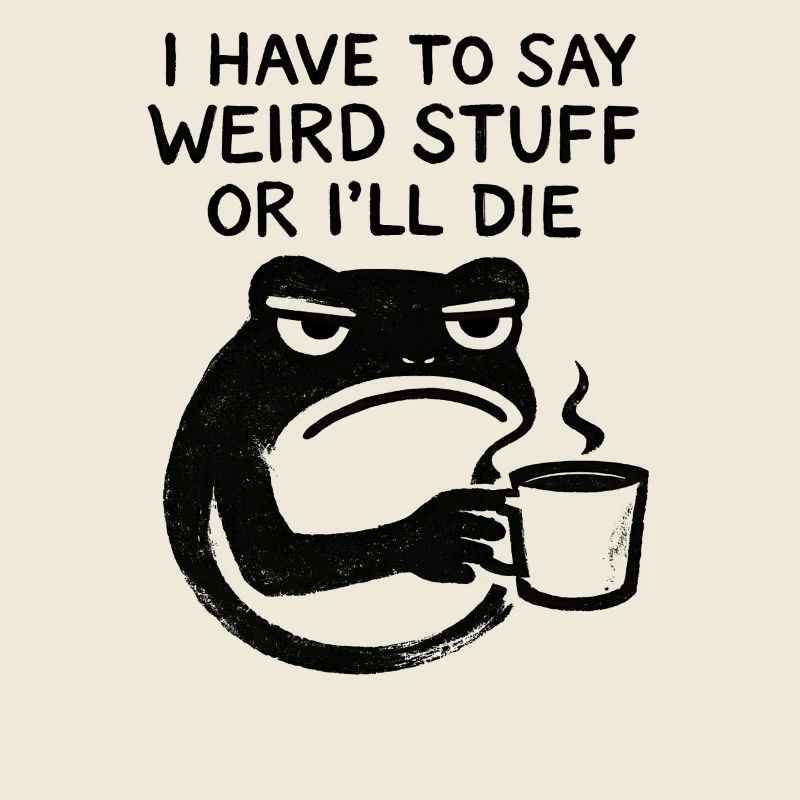 Frosch Spruch Meme Humor Lustig Geschenkidee