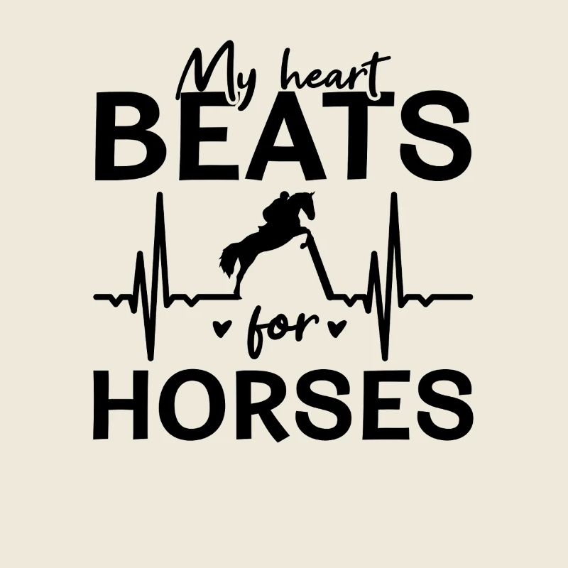 Mon cœur bat pour les chevaux