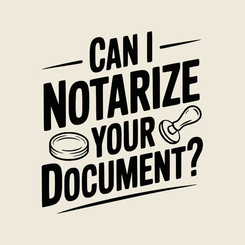 Can I Notarize Your Document?