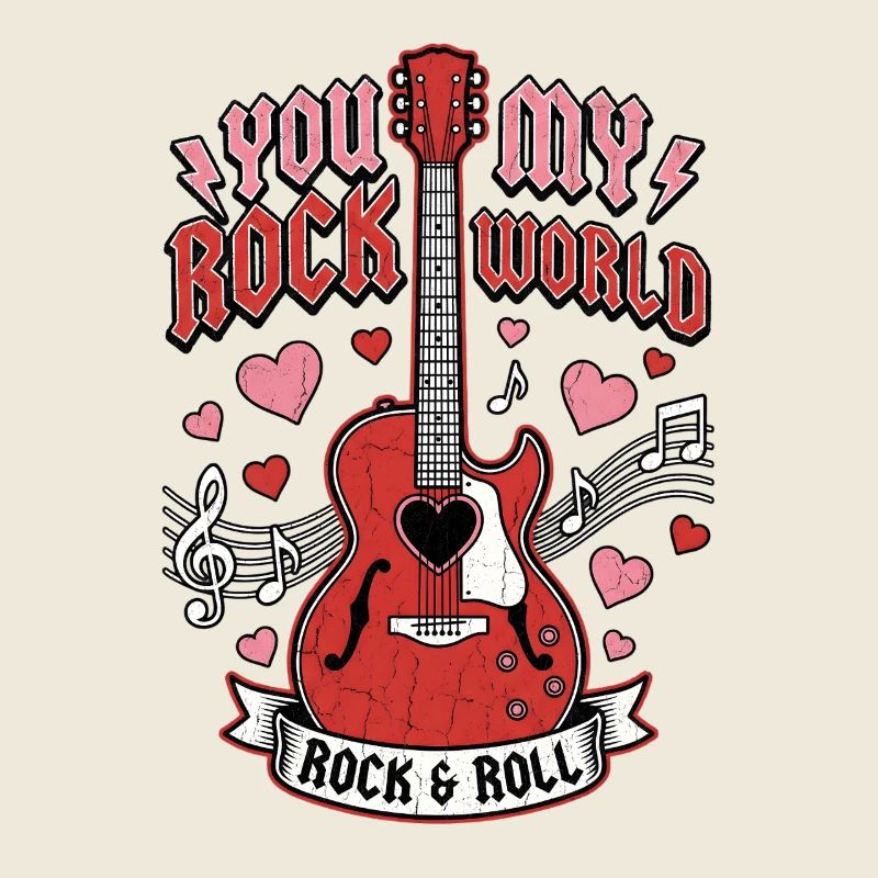 Tu fais vibrer mon monde Guitariste Musicien Valentine
