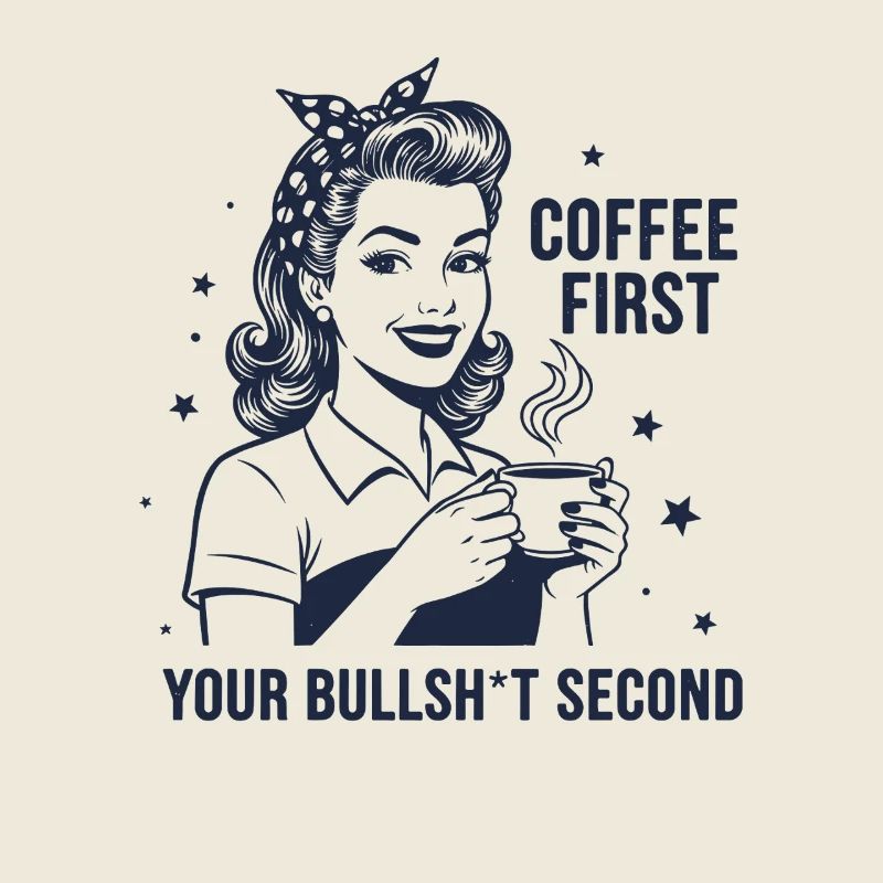 D’abord un café, puis une opinion rétro