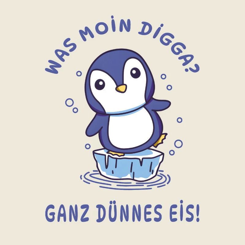 Penguin Moin Digga Conception de la glace très fine