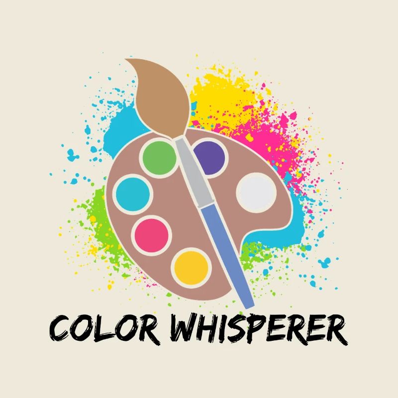 Cool Artist Color Whisperer Painter Gift Idea