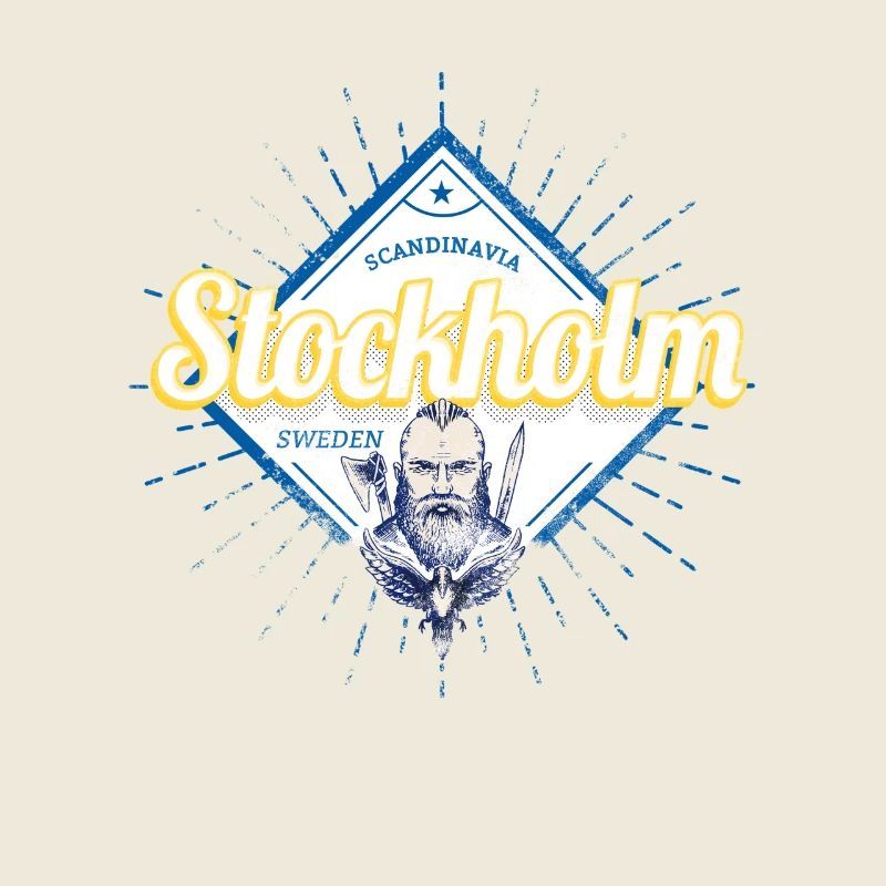 Capitale de Stockholm, Suède, souvenir viking