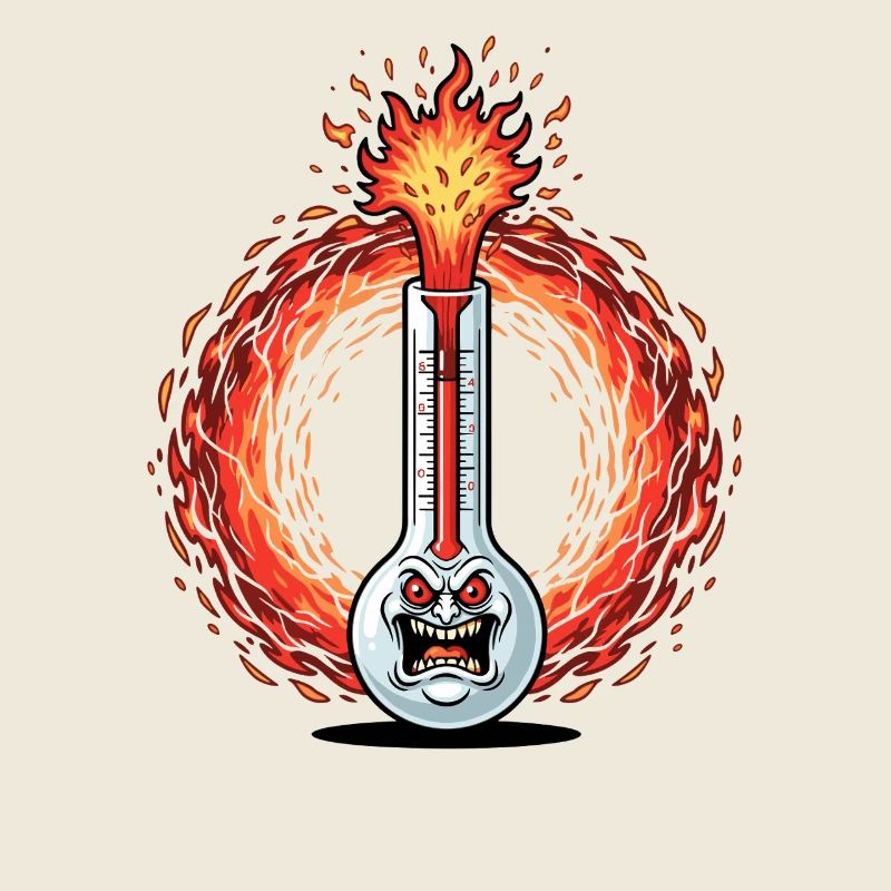 Flammen-Phantom Reagenzglas