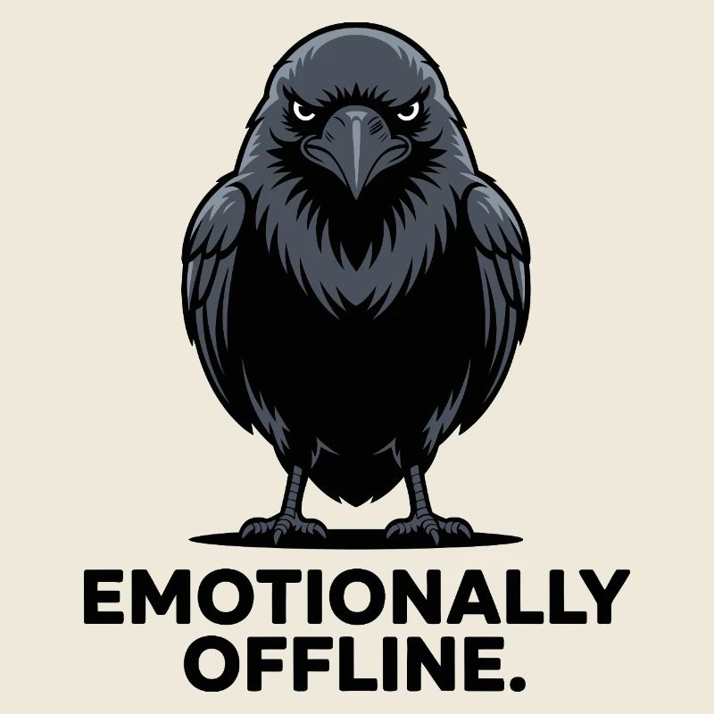 Raven Emotions: Offline-Einstellungsdesign