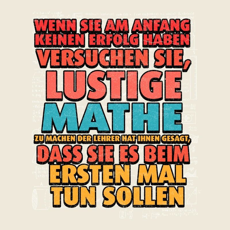 Funny Math Typography Teacher Saying
