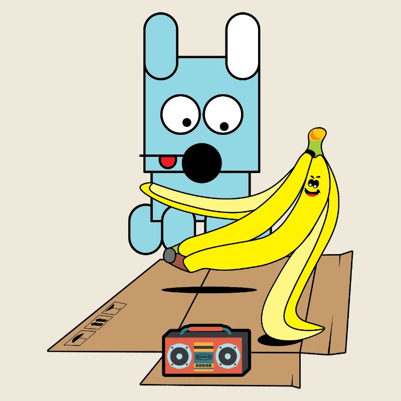 Bananen-Boogie-Welpe
