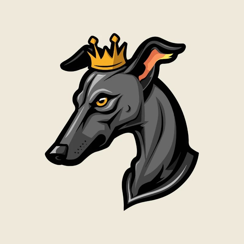 Greyhound Dog Crown