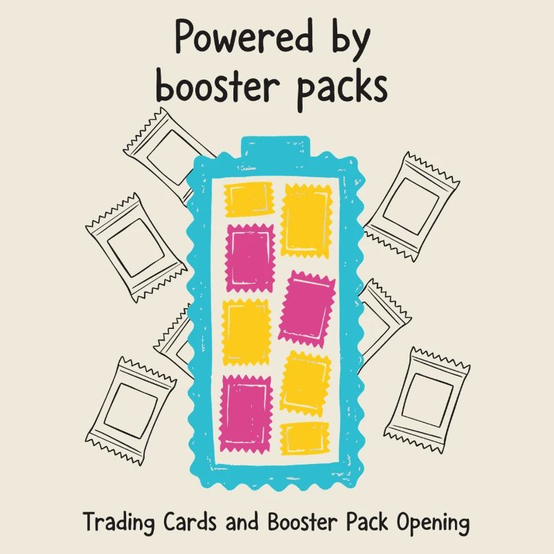 Boosté par des boosters Ouverture de cartes à collectionner