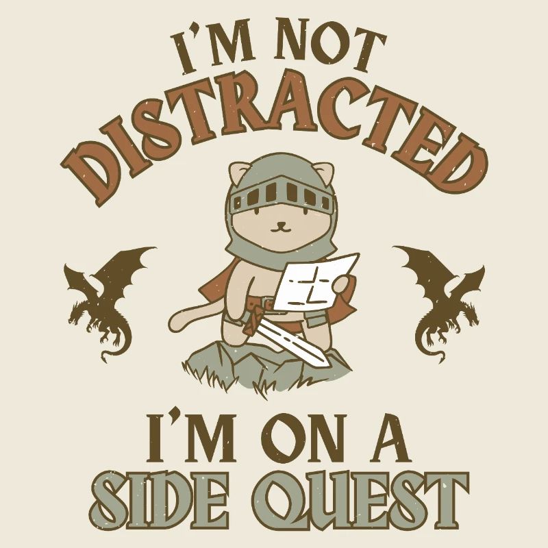 I'm Not Distracted I'm On a Side Quest