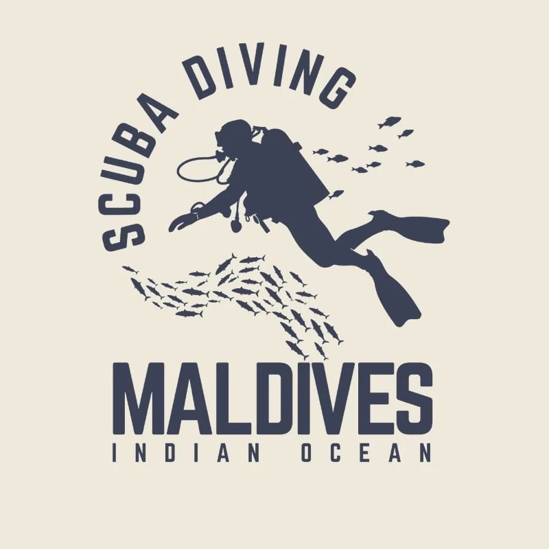 Conception de plongée aux Maldives Océan Indien