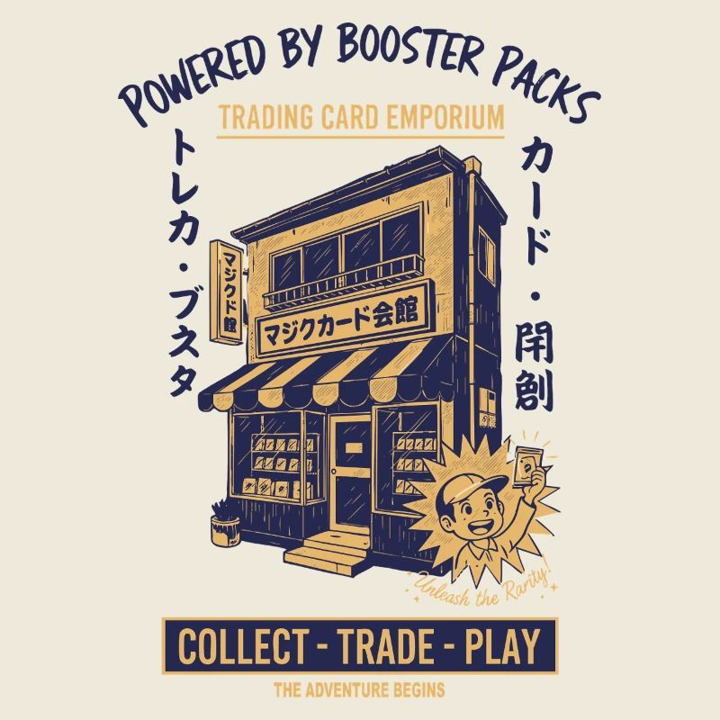 Propulsé par des boosters Collection de cartes à collectionner