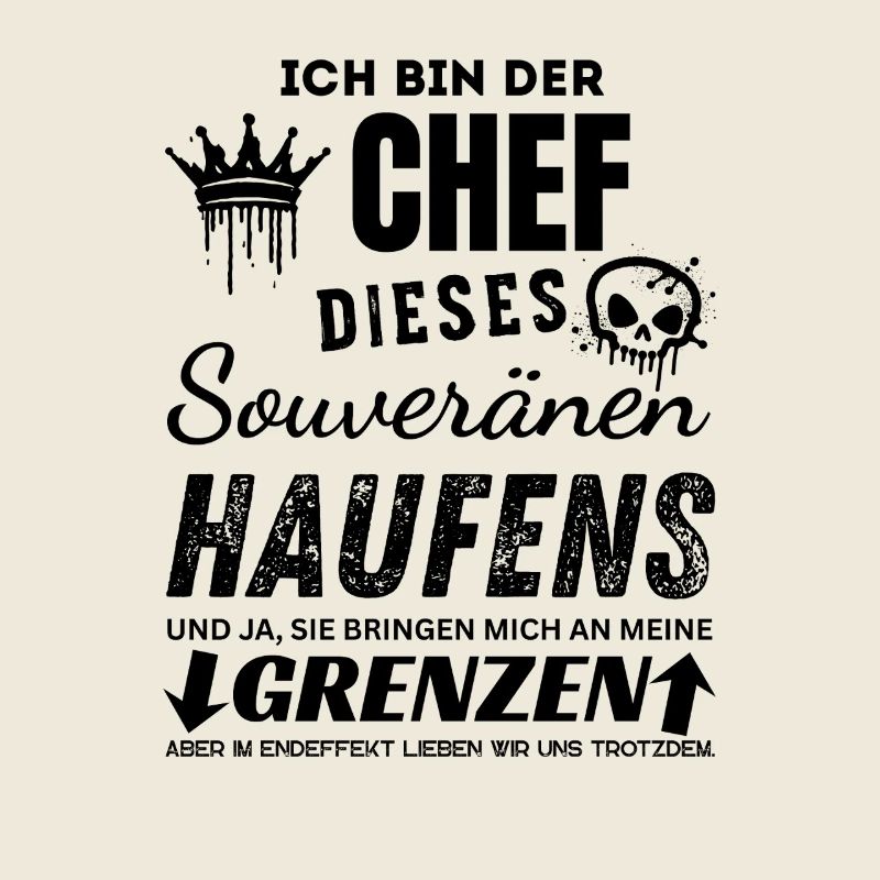 Stolzer Chef des souveränen Haufens Chef Geschenk