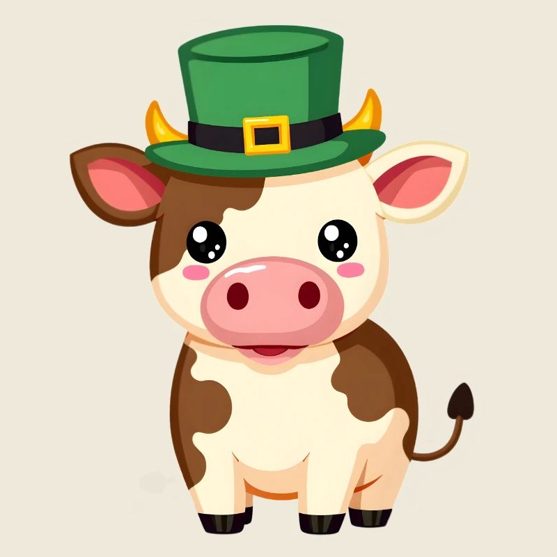 Kuh an St. Patrick's Day