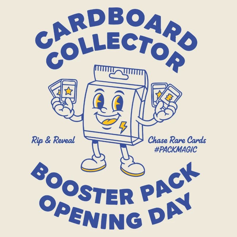 Cardboard Collector Booster Pack Opening Day