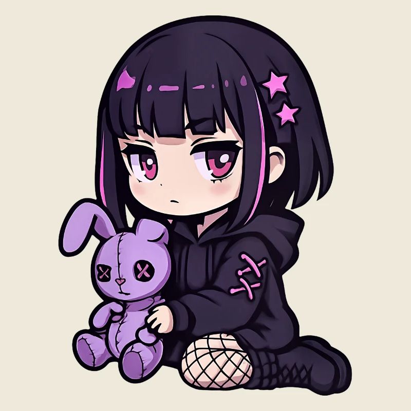 Goth Bunny Horror Rabbit Gothic Gruselig Gruselig
