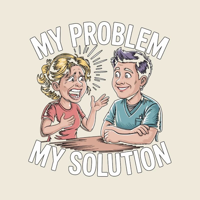 Pediatric OT My Problem My Solution Pictogram Dad