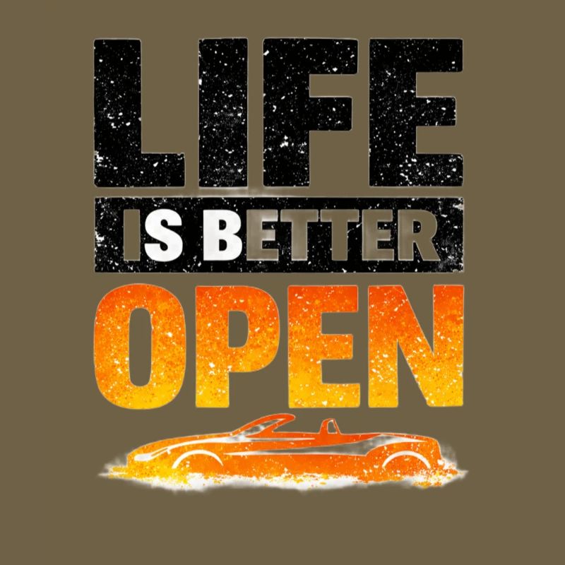 Life is Better Open Cabrio-Style