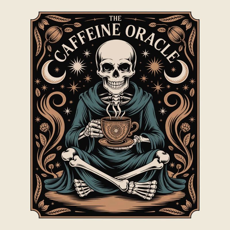 Le Café Squelette de l’Oracle de la Caféine Oracle