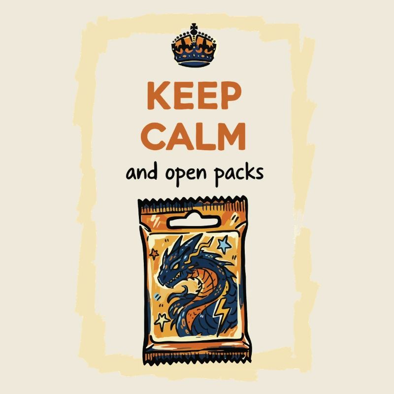 Keep Calm And Open Packs Sammelkarten-Booster-Pack
