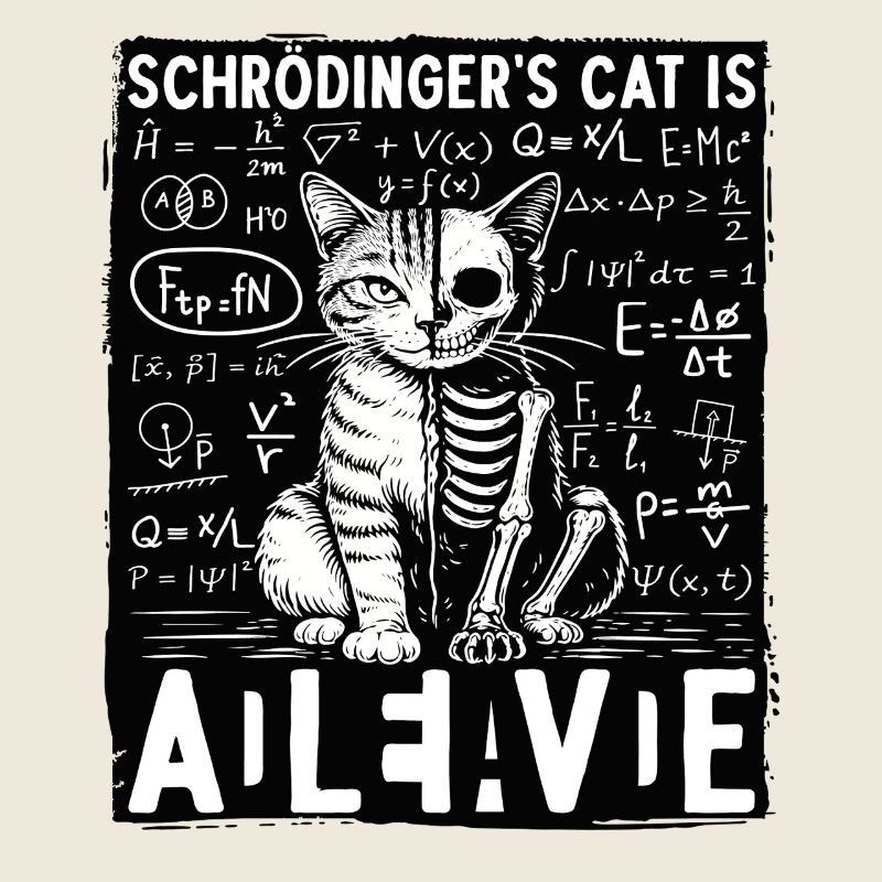 Schrödingers Cat Is Alive Dead