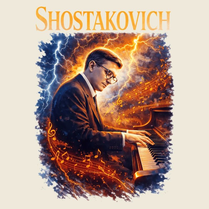Chostakovitch Le son du feu au piano