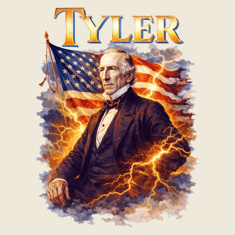 Tyler Storm Hero avec drapeau