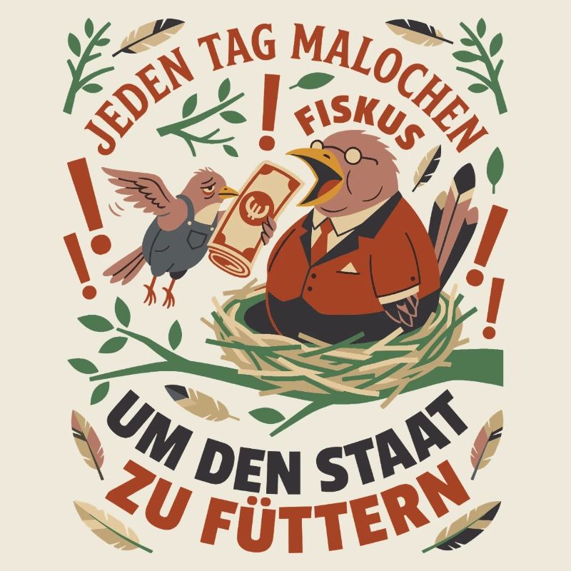 Jeden Tag Malochen Um Den Staat Zu Füttern