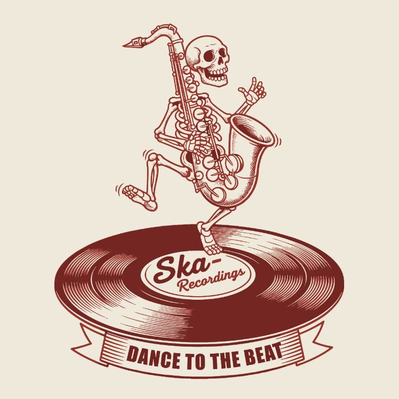 Ska Skeleton sur vinyle - Ska Recordings - Danse