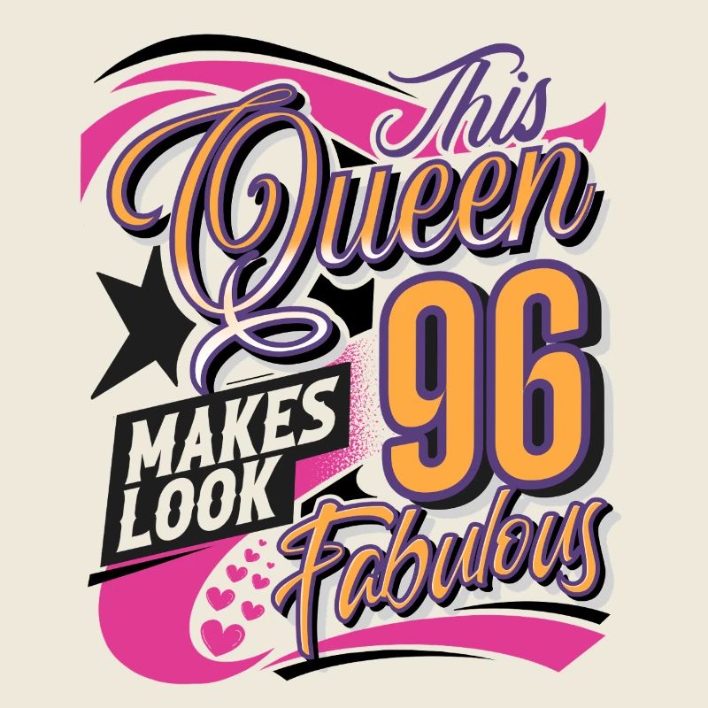 Reine du 96e anniversaire